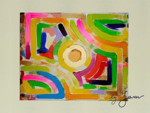 Music of Love, Painting No. 22 by Swav
