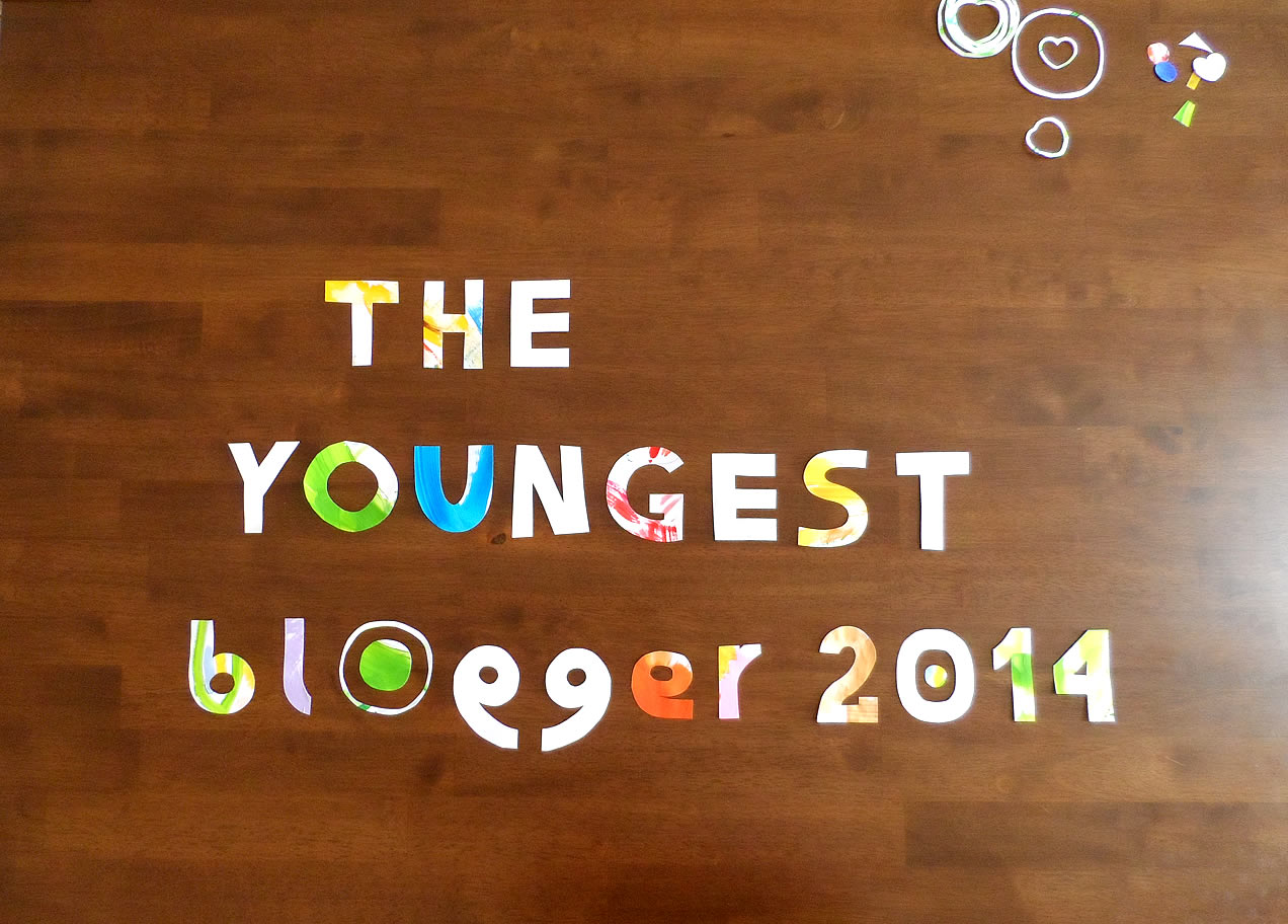 The Youngest Blogger of 2014