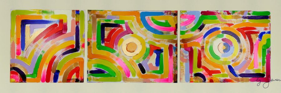 The Dancer, Triptych No. 3 by Swav