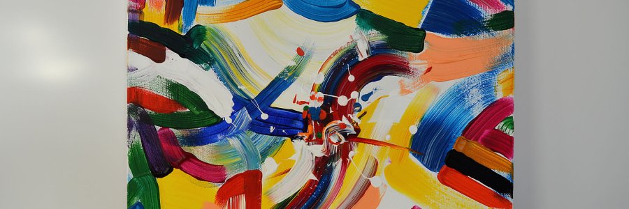 Music is Life, Painting No. 5 by Swav