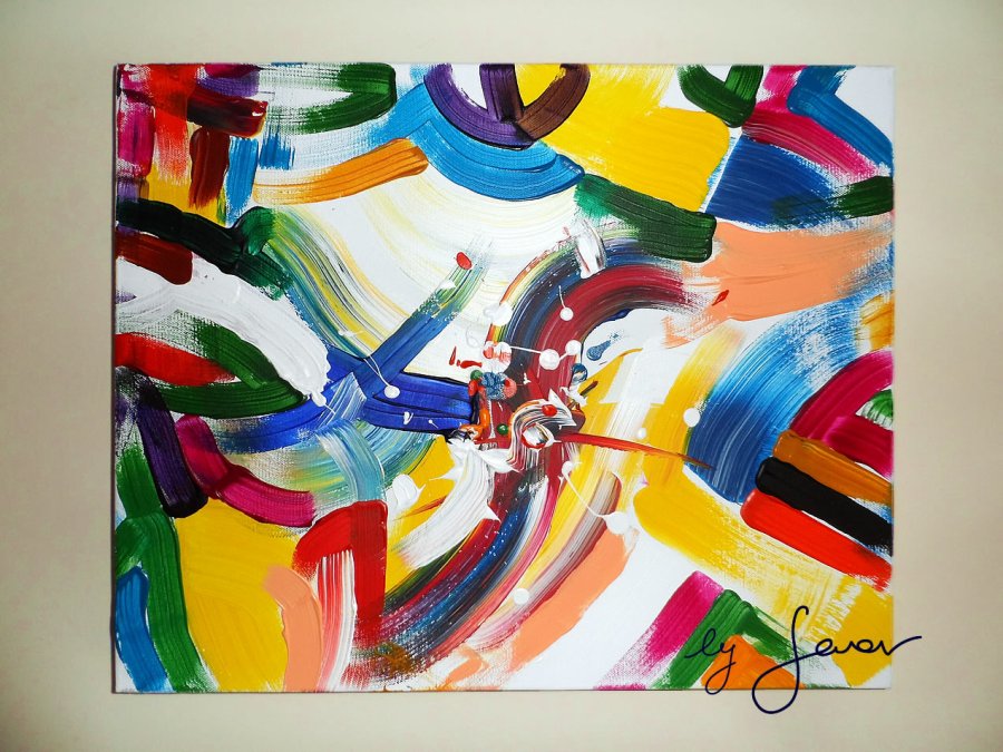Music is Life, Painting No. 5 by Swav