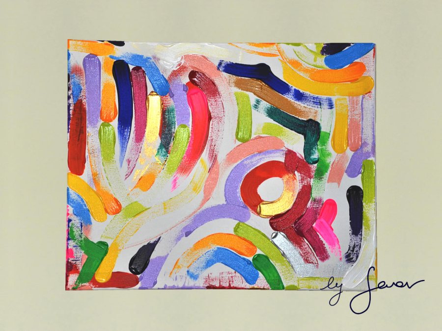 The winds of life, Painting No. 51 by Swav (18 October 2014)