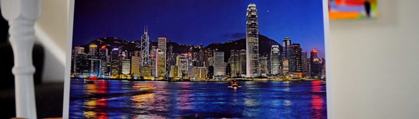 Hong Kong postcard from China